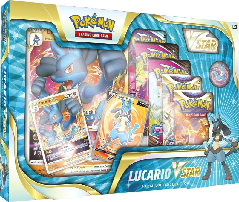 Pokemon TCG Lucario VSTAR Premium Collection Box - stylecreep.com