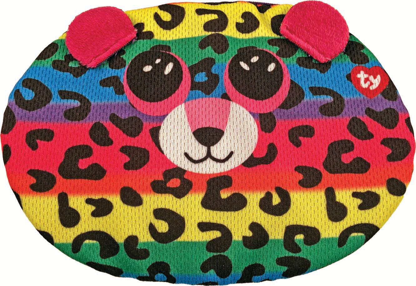 TY Beanie Boos Face Mask Dotty Leopard