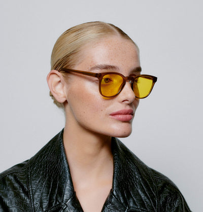 A Kjaerbede Sunglasses Bate Smoke Transparent - stylecreep.com