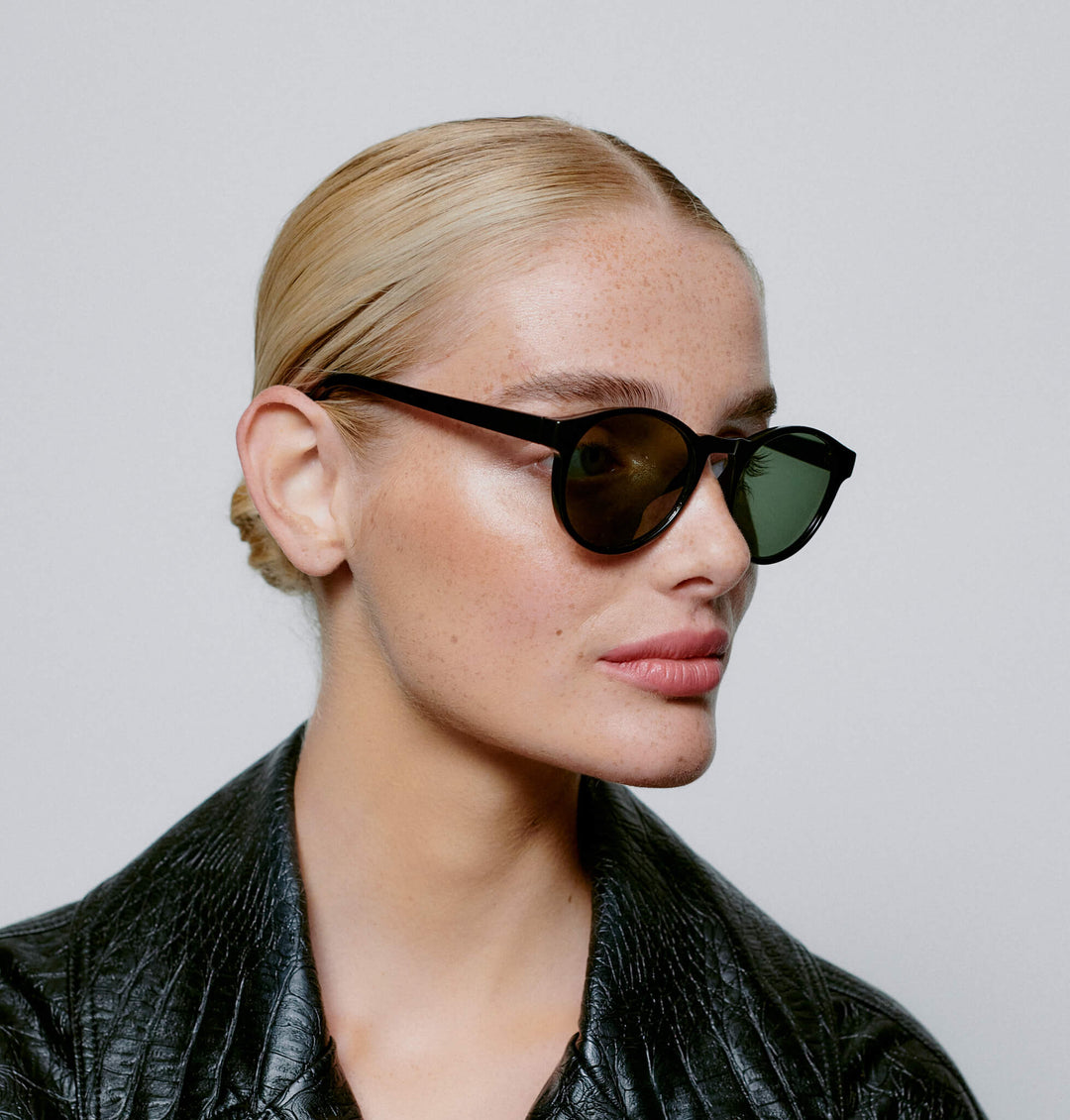 A Kjaerbede Sunglasses Marvin Black - stylecreep.com