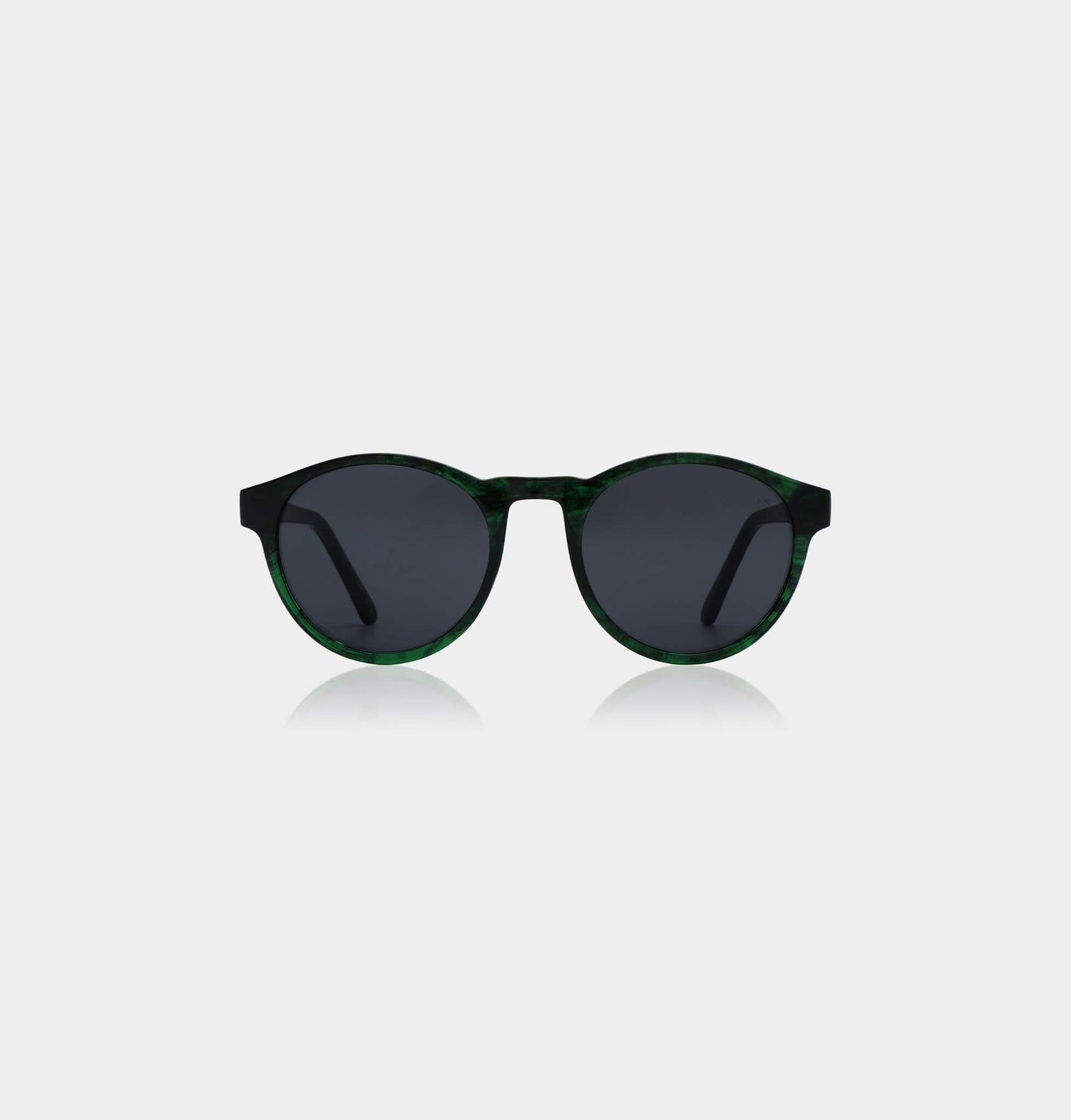 A Kjaerbede Sunglasses Marvin Green Marble Transparent