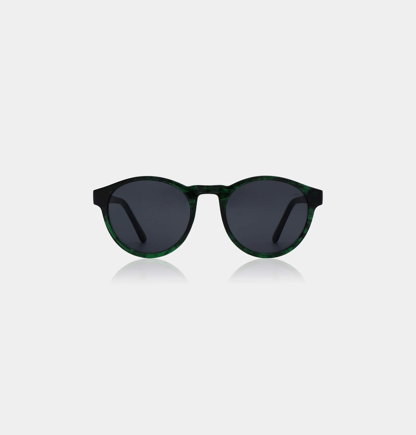 A Kjaerbede Sunglasses Marvin Green Marble Transparent - stylecreep.com