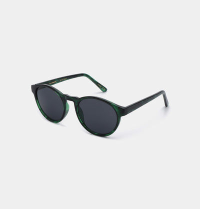 A Kjaerbede Sunglasses Marvin Green Marble Transparent - stylecreep.com