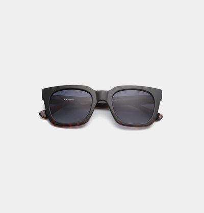 A Kjaerbede Sunglasses Nancy Black Demi Tortoise - stylecreep.com