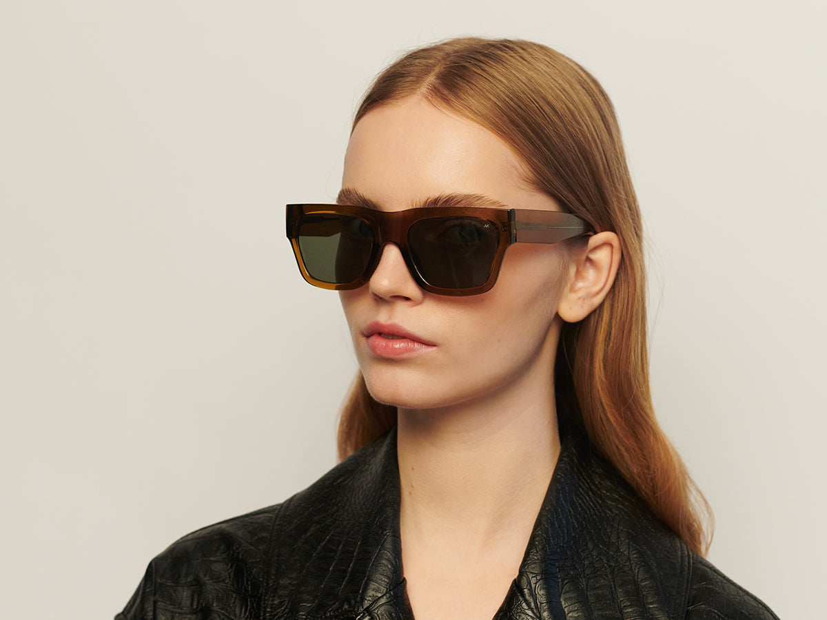 A Kjaerbede Sunglasses Agnes Smoke Transparent - stylecreep.com