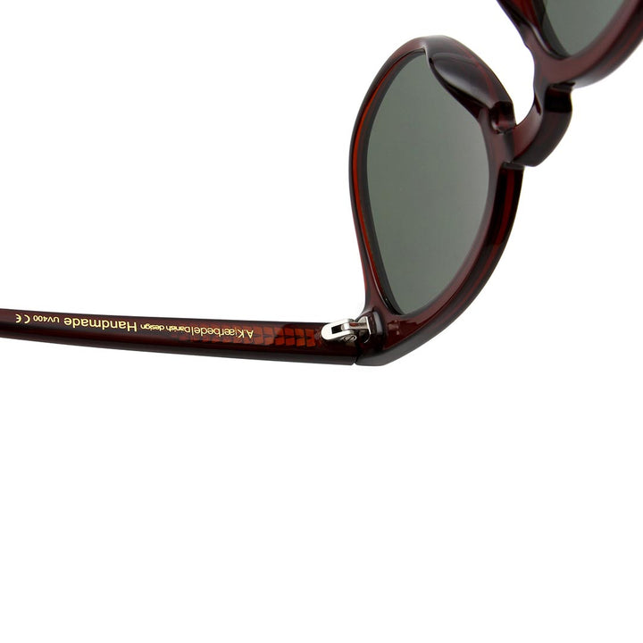 A Kjaerbede Sunglasses Bate Brown Transparent - stylecreep.com