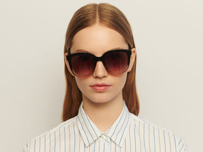 A Kjaerbede Sunglasses Billy Black Brown Transparent