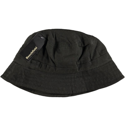 Beechfield Waxed Bucket Hat Dark Olive - stylecreep.com