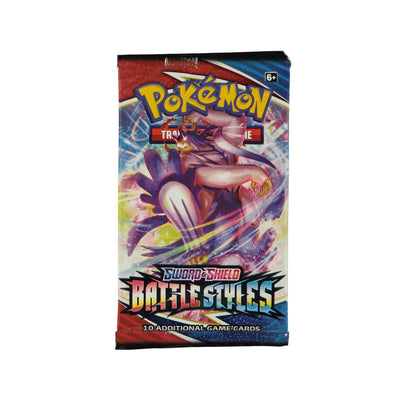 Pokemon TCG Sword & Shield Battle Styles Foil Booster Pack (1 Pack) - stylecreep.com