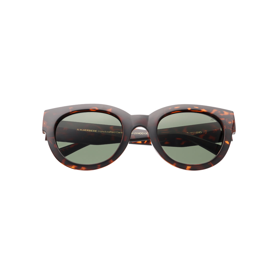 A Kjaerbede Sunglasses Lilly Demi Tortoise - stylecreep.com