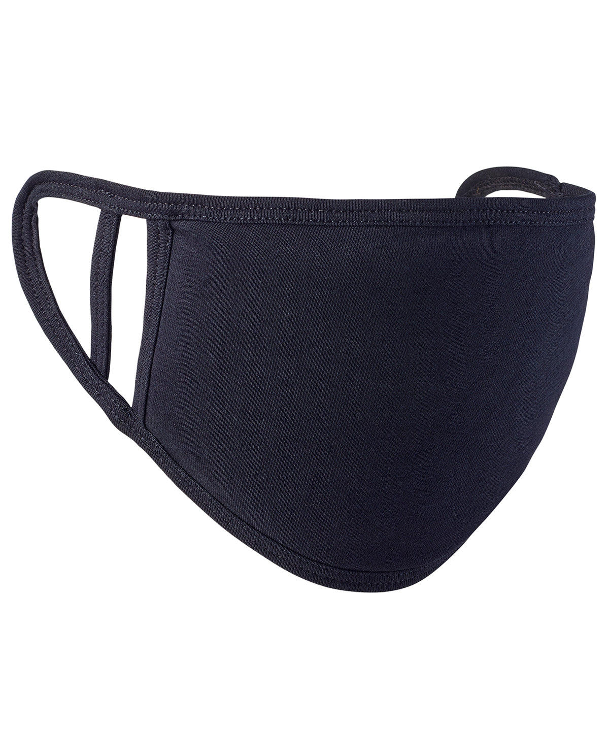 Washable 2-Ply Face Covering Mask Black