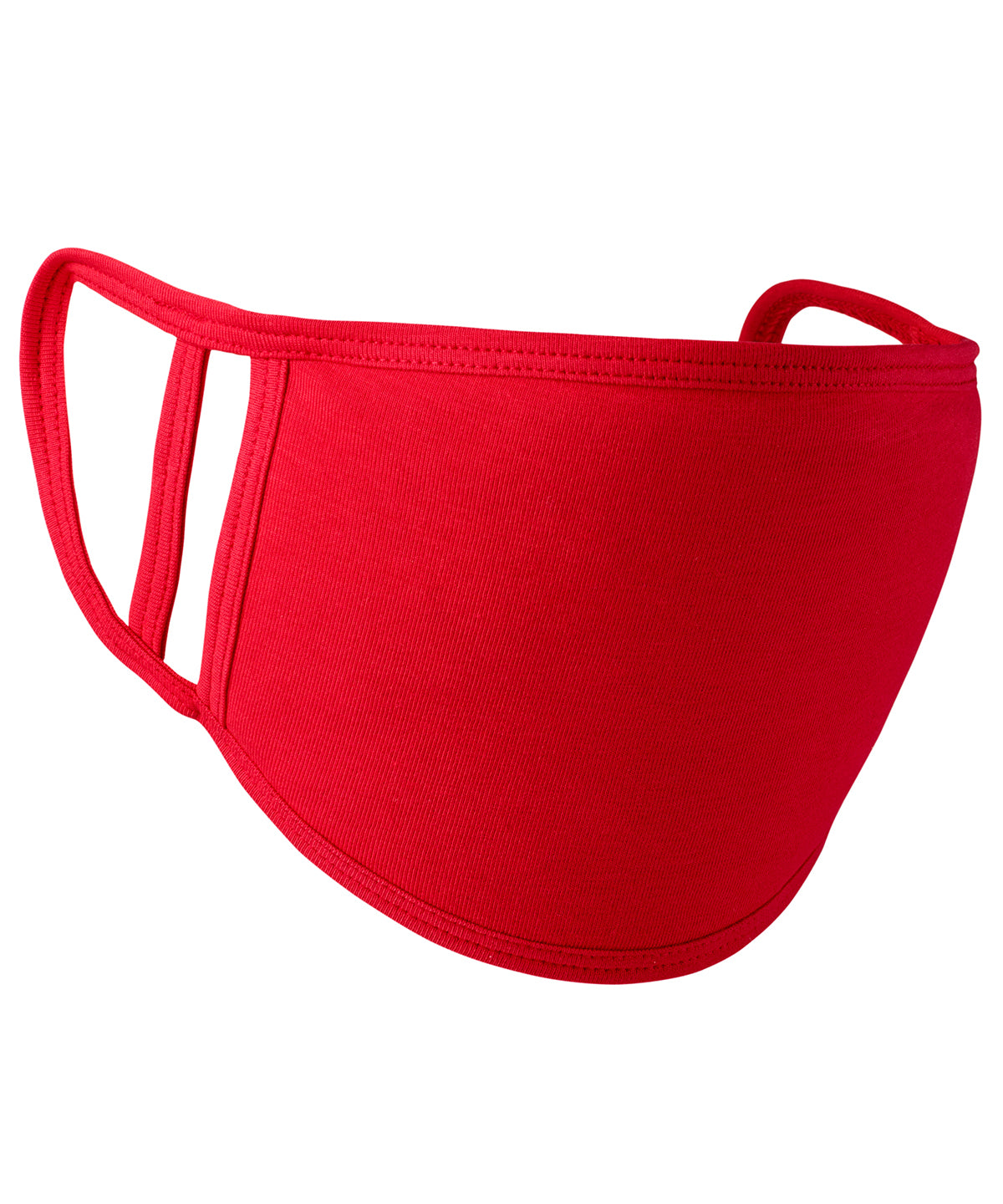 Washable 2-Ply Face Covering Mask Red