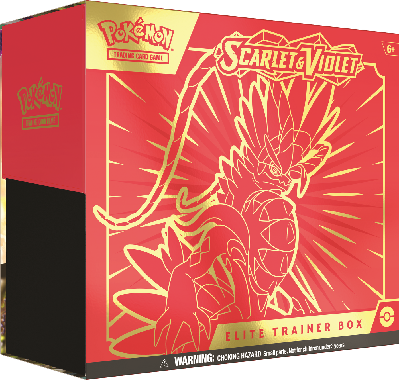 Pokemon TCG Scarlet & Violet Base Set Elite Trainer Box - Koraidon Red - stylecreep.com