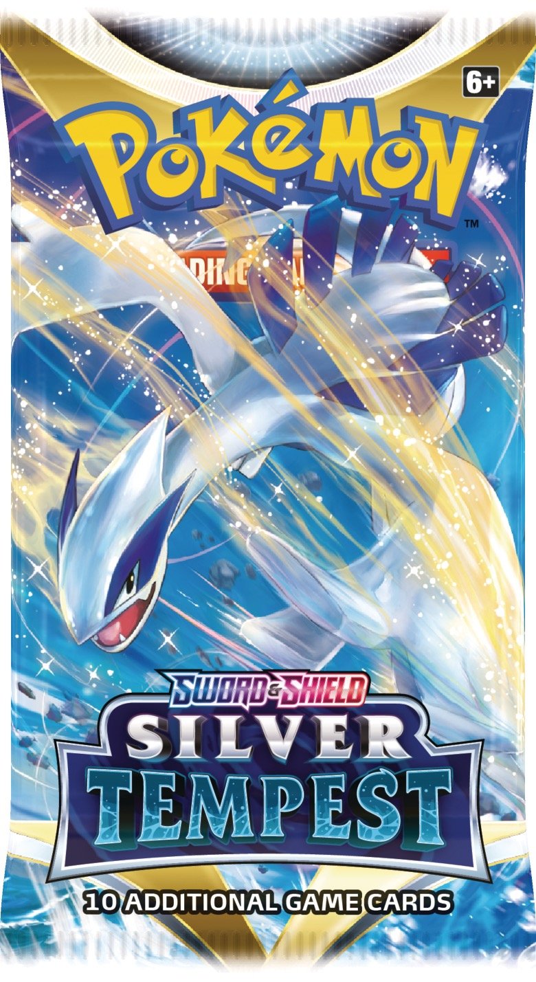 Pokemon TCG Sword & Shield Silver Tempest Foil Booster Pack (1 Pack)