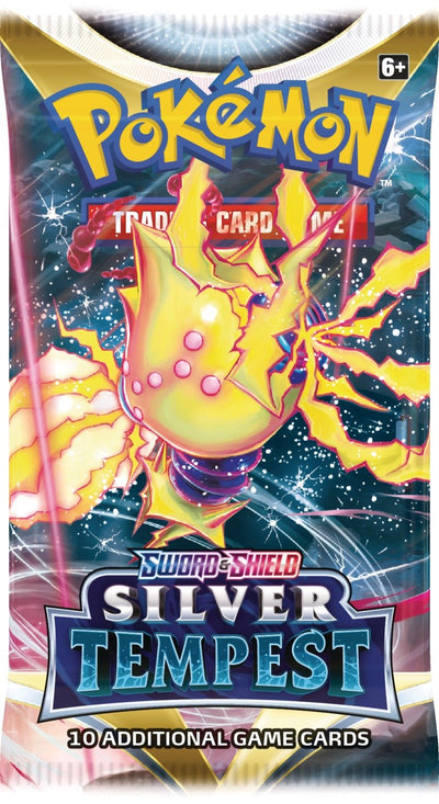 Pokemon TCG Sword & Shield Silver Tempest Foil Booster Pack (1 Pack)