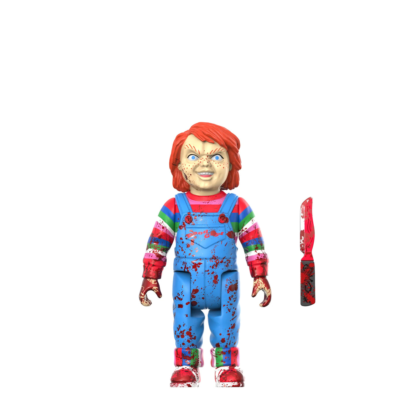 Super7 ReAction Action Figure - Child's Play 2 - Homicidal Chucky (Blood Splatter)