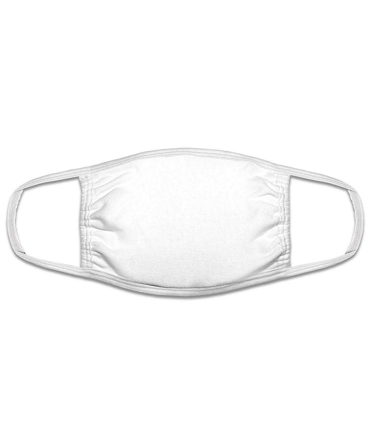 Washable 100% Cotton Adult Face Mask White