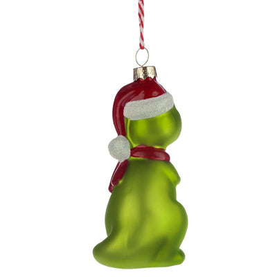 Christmas Glass Bauble Decoration - Dinosaur - stylecreep.com