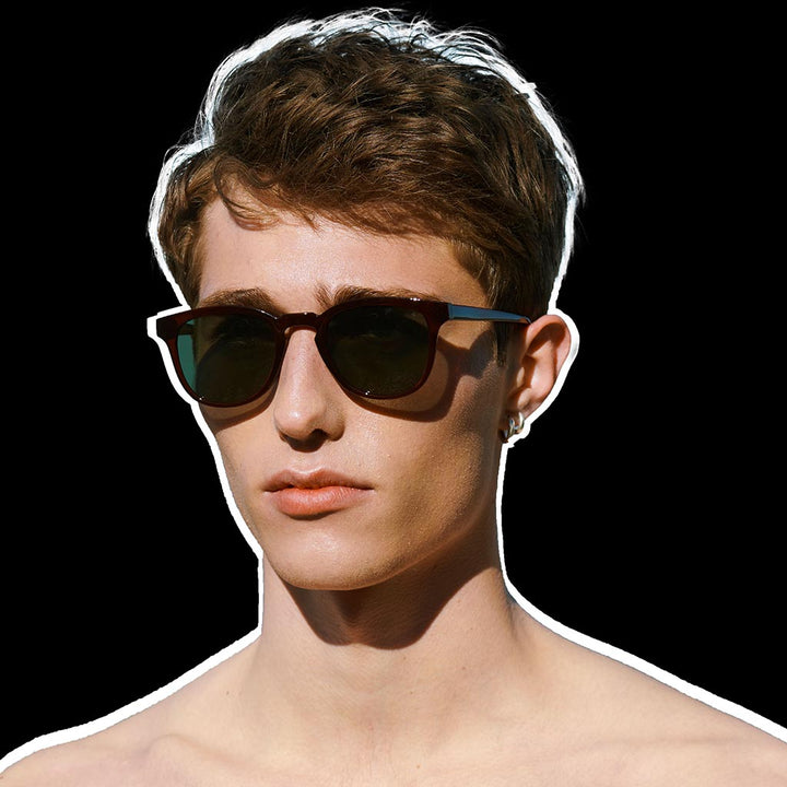 A Kjaerbede Sunglasses Bate Brown Transparent - stylecreep.com