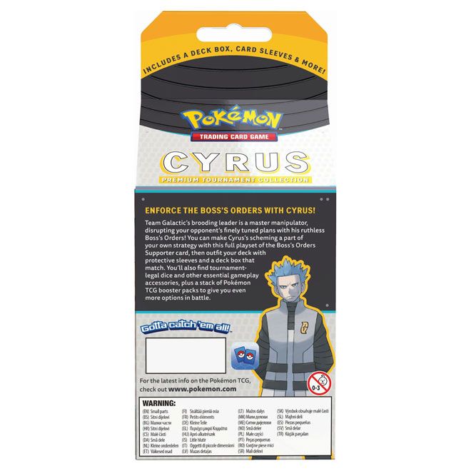 Pokemon TCG Premium Tournament Collection - Cyrus - stylecreep.com