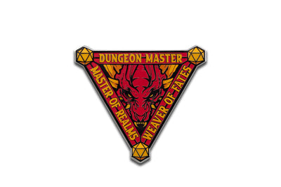 Pinfinity Dungeons & Dragons Dungeon Master Augmented Reality Pin Badge