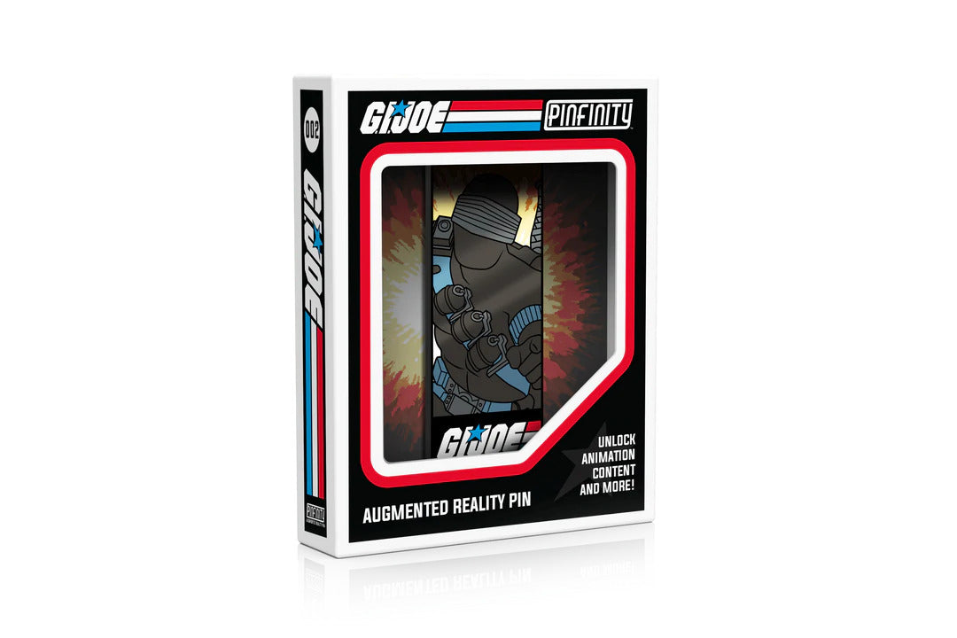 Pinfinity GI Joe Snake Eyes Augmented Reality Pin Badge - stylecreep.com
