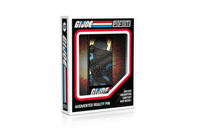 Pinfinity GI Joe Snake Eyes Augmented Reality Pin Badge - stylecreep.com