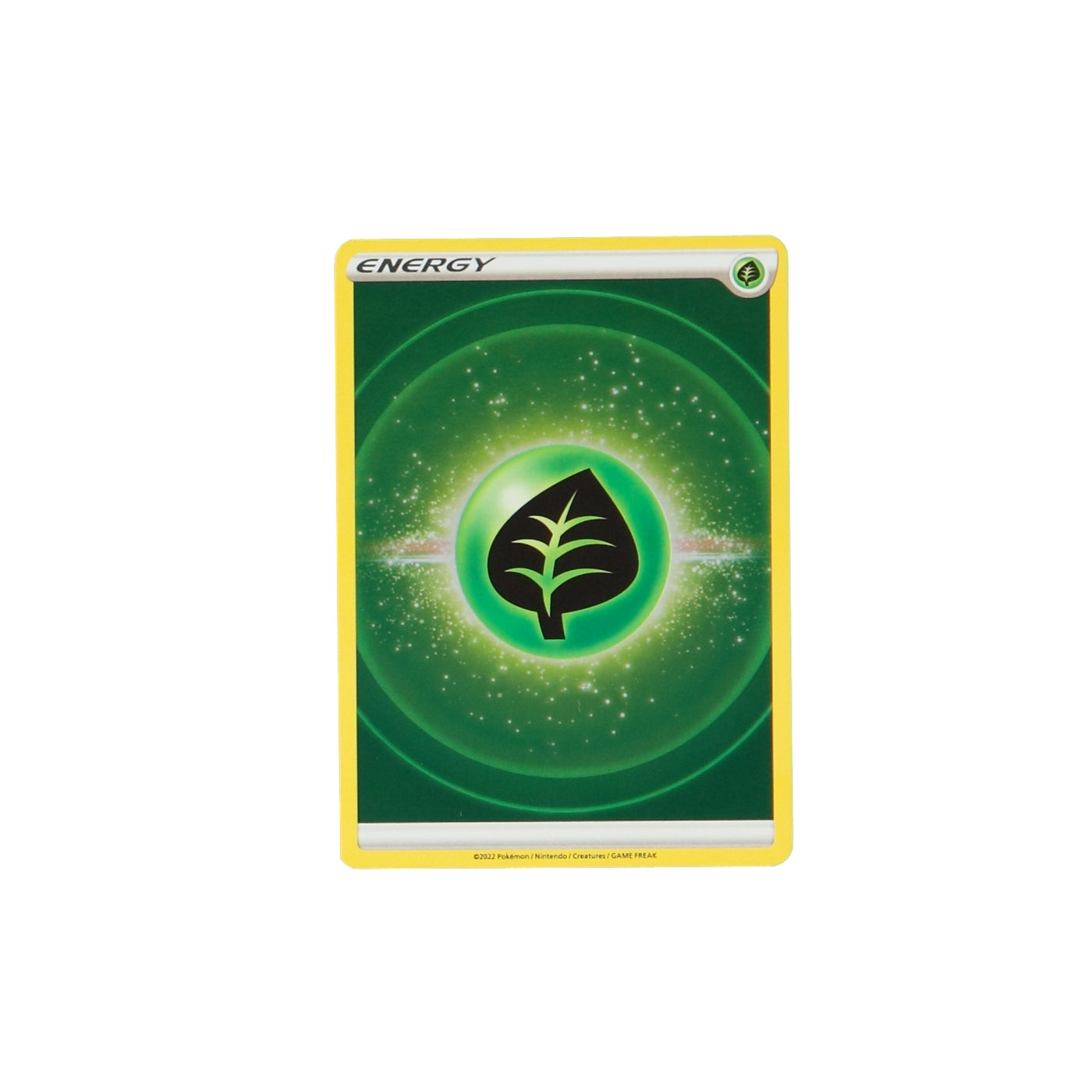 Pokemon TCG Crown Zenith Holo Grass Energy Card - stylecreep.com