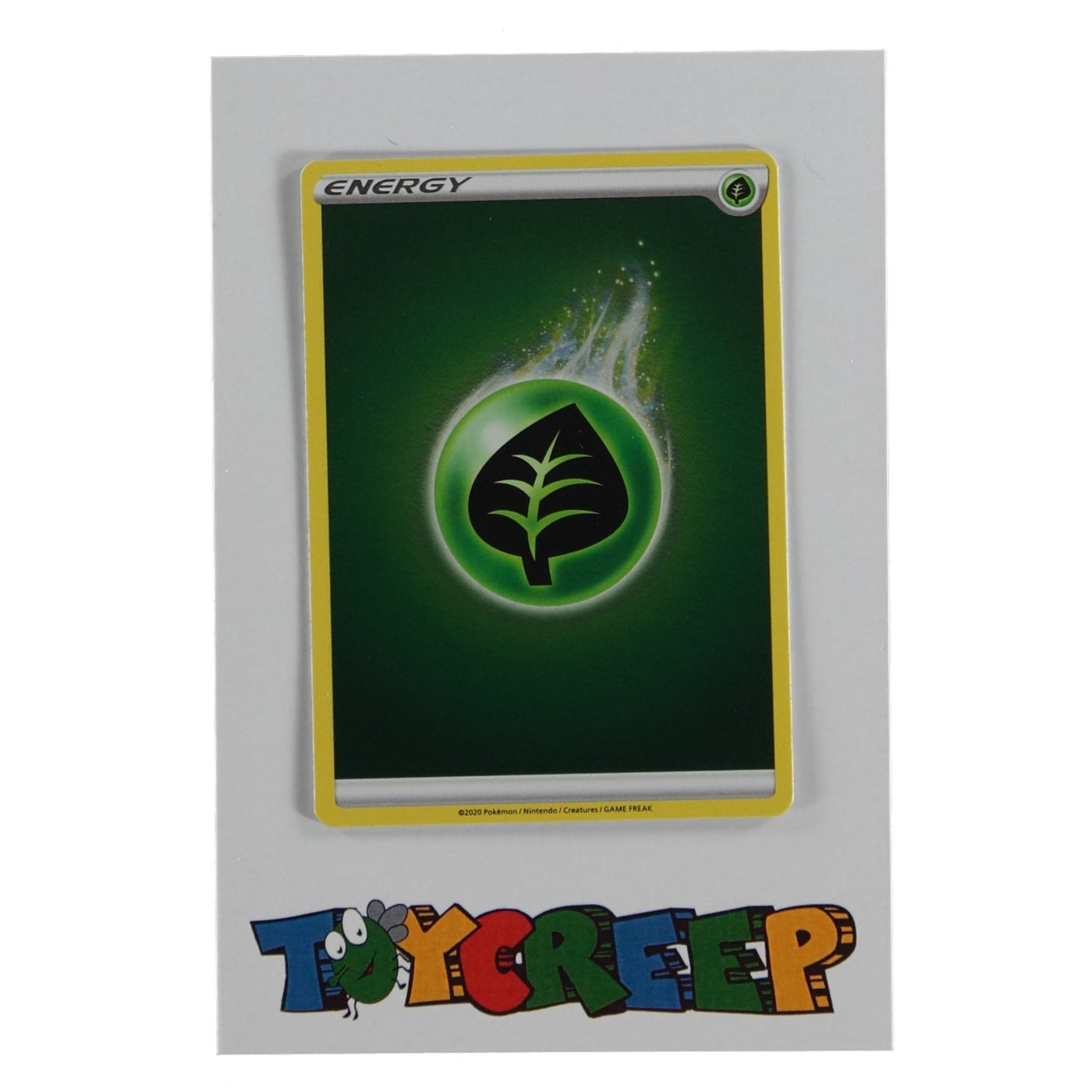 Pokemon TCG Champions Path Grass Energy Reverse Holo Card