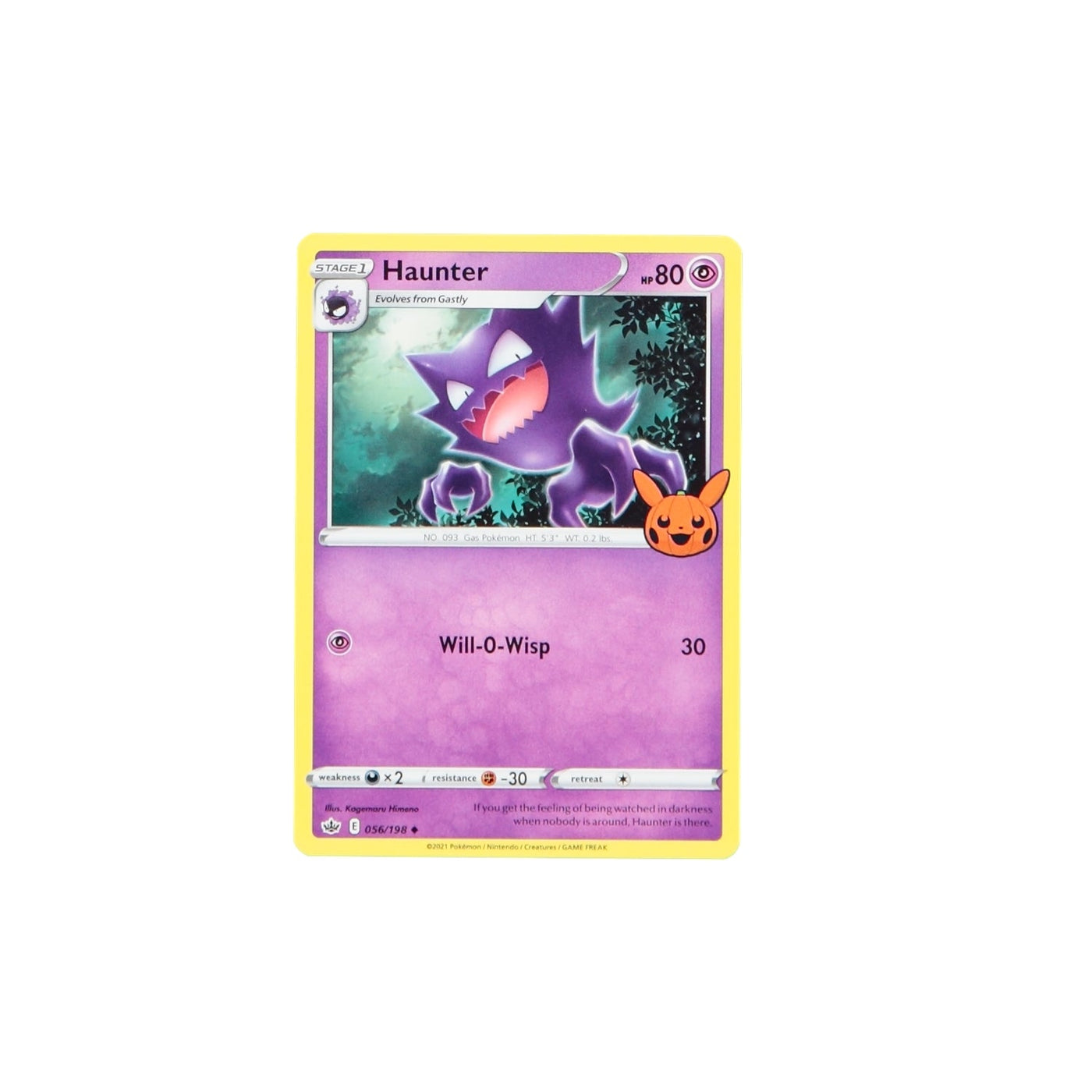 Pokemon TCG Trick Or Trade 056/198 Haunter Card