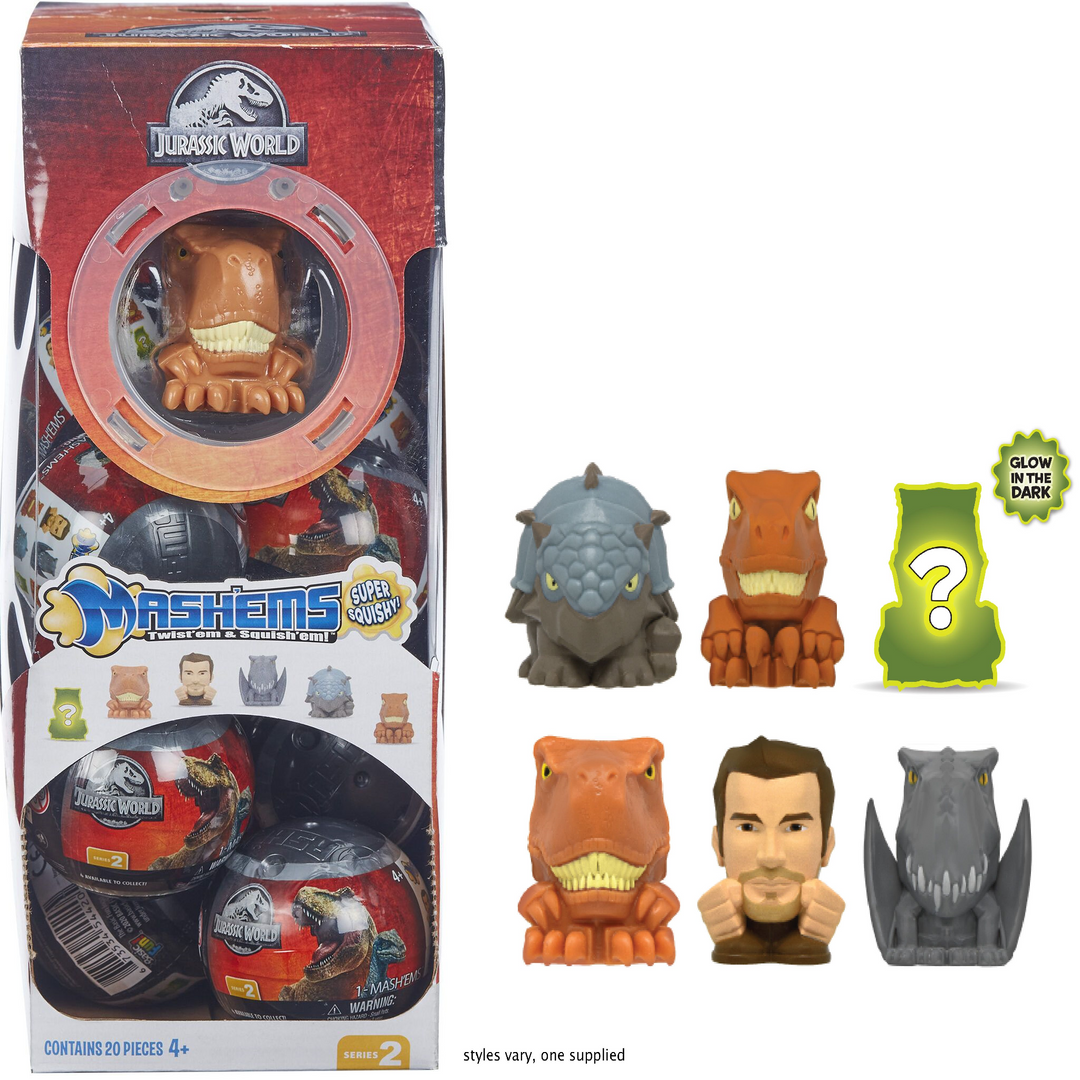 Mashems - Jurassic World Sphere Capsule (1 sphere supplied at random) - stylecreep.com