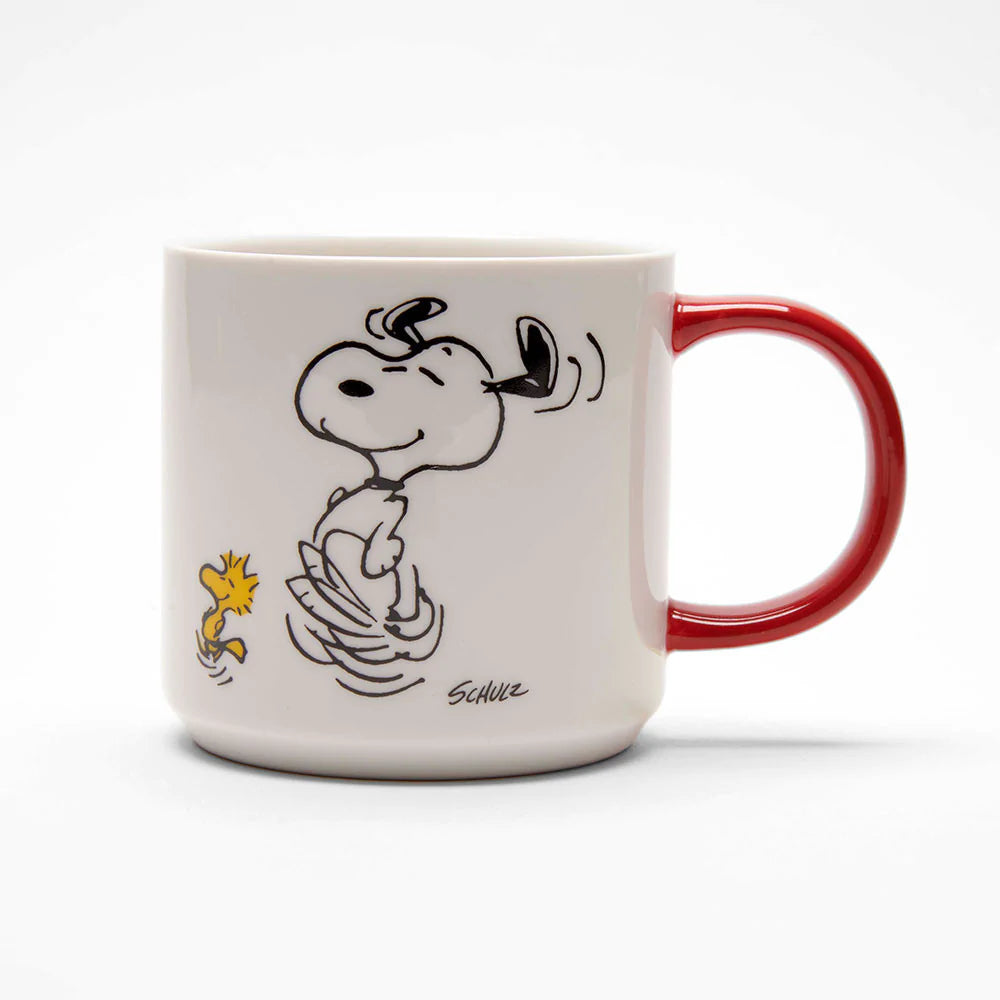 Magpie x Peanuts To Dance Is To Live Mug (Red)