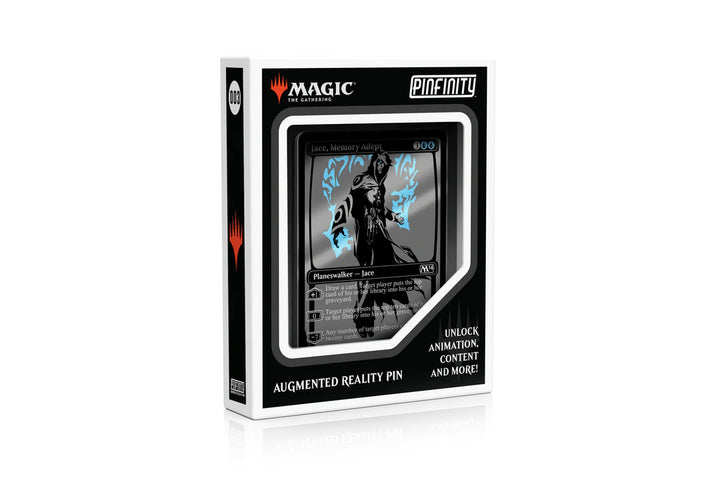 Pinfinity Magic The Gathering Jace Augmented Reality Pin Badge - stylecreep.com