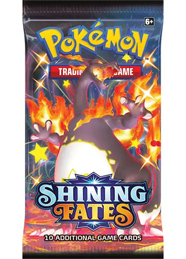 Pokemon TCG Sword & Shield Shining Fates Foil Booster Pack (1 Pack)