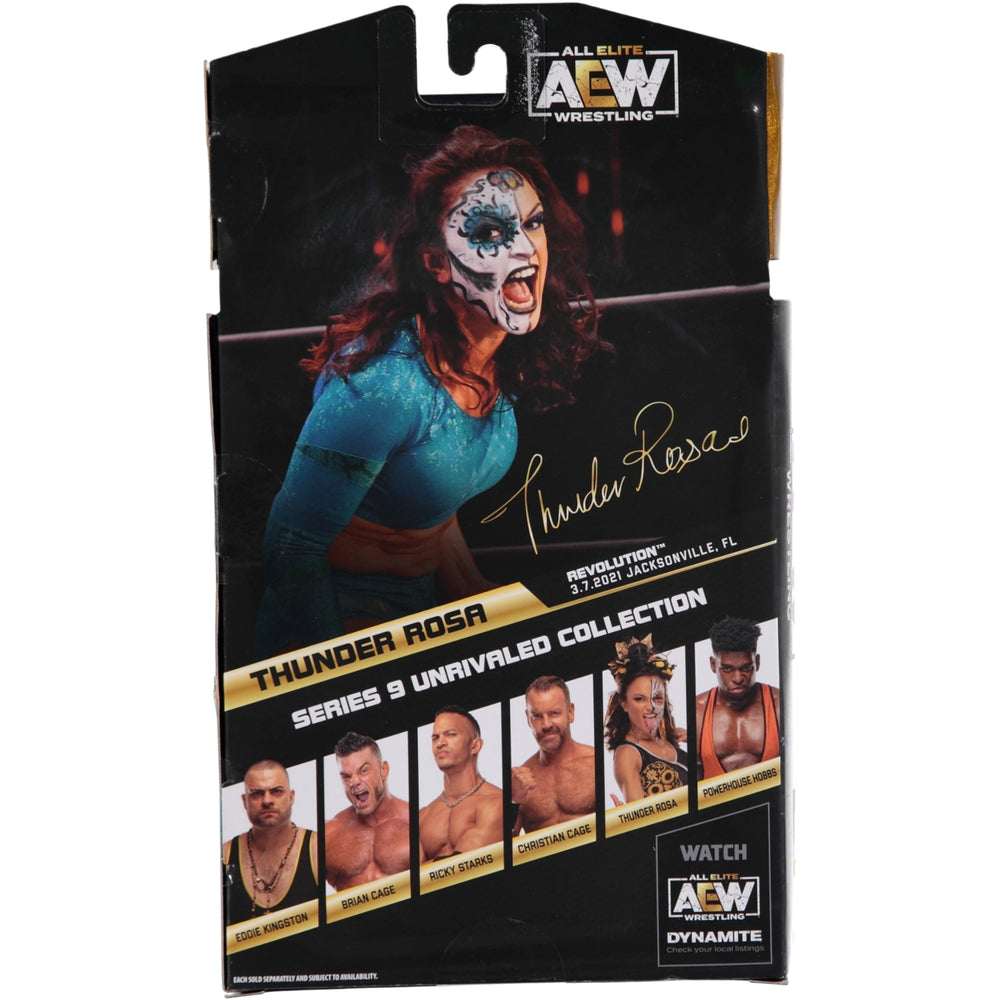 AEW0208 - Unrivaled Figure - Wave 9 - Thunder Rosa - 1/5000 Chase Edition - stylecreep.com