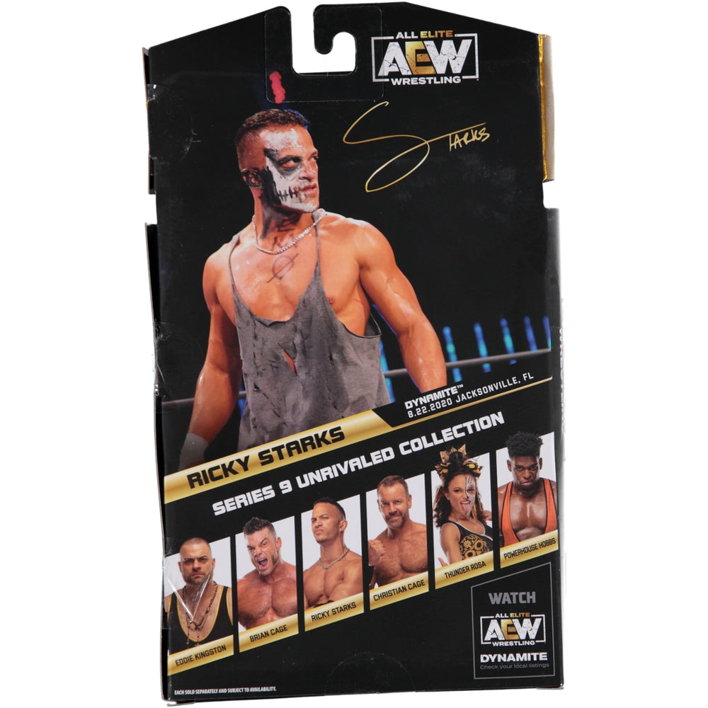 AEW0209 - Unrivaled Figure - Wave 9 - Ricky Starks - 1/3000 Chase Edition - stylecreep.com