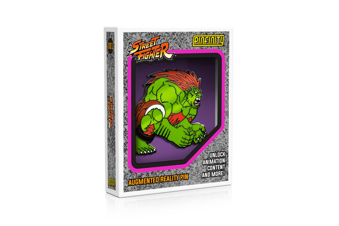 Pinfinity Street Fighter Blanka Augmented Reality Pin Badge