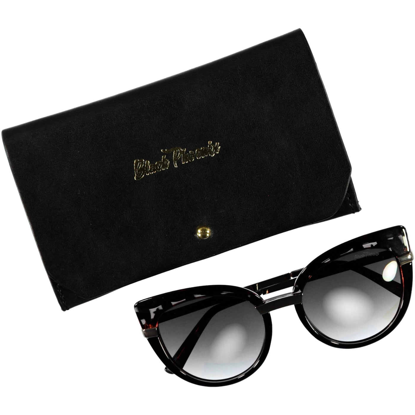 Black Phoenix Havana Sunglasses Royal Tortoise Brown Gold - stylecreep.com