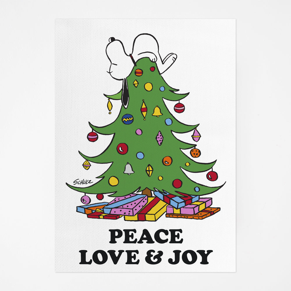 Magpie x Peanuts Tea Towel Christmas Holiday 2021 - stylecreep.com