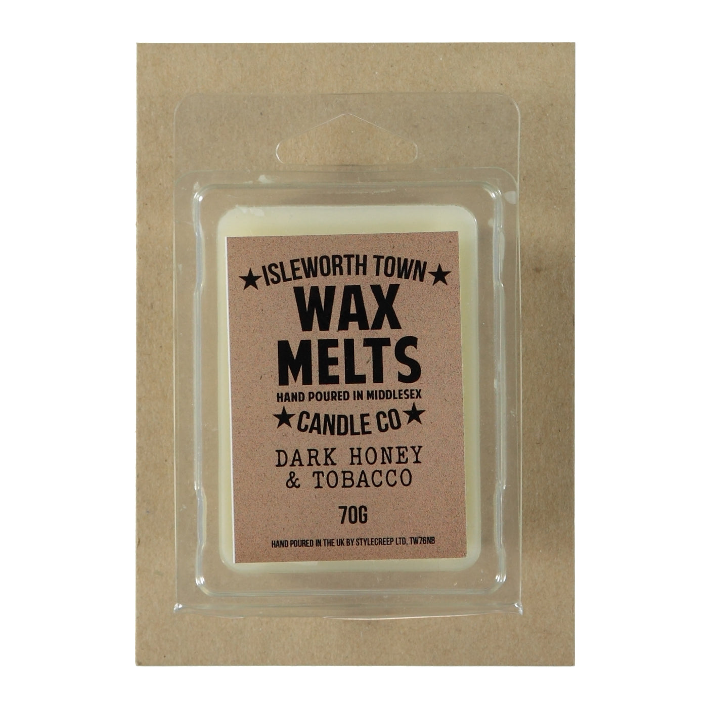 Isleworth Town Candle Co - Wax Melts - 70g - Dark Honey & Tobacco - stylecreep.com
