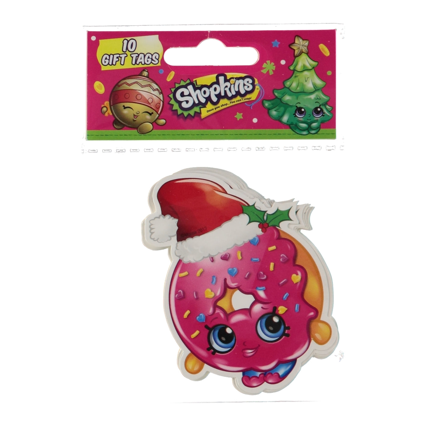 Shopkins Christmas 10 Gift Tag Pack